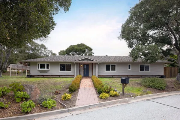 front view of house with a yard