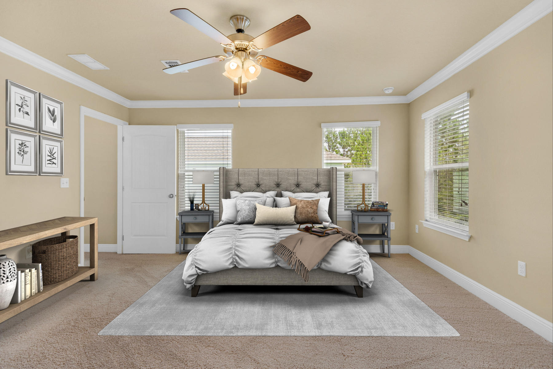 69 Topsail Drive Santa Rosa Beach, FL 32459 - Photo 16 of 34 a bedroom with a bed couch and window
