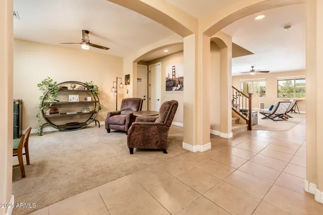 a en suite bathroom with a sink and mirror