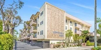 a view of a building with a street
