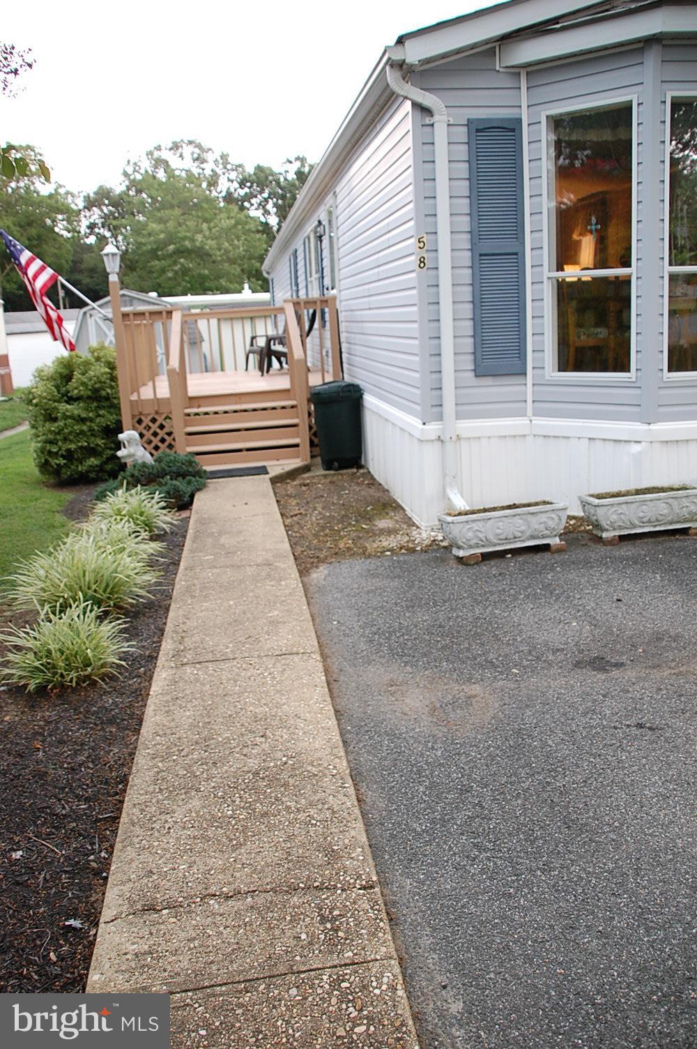 10505 Cedarville Road Brandywine, MD 20613 - Photo 7 of 21 Sidewalk leading for Deck and Front Door