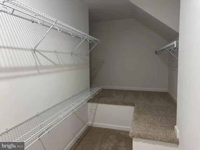 a view of walk in closet