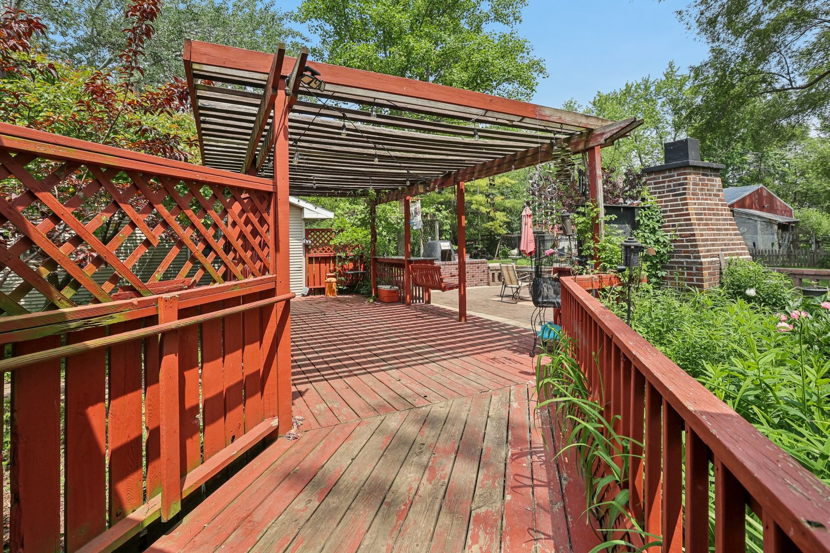20214 Harmony Road Marengo, IL 60152 - Photo 26 of 56 a view of outdoor space with seating space
