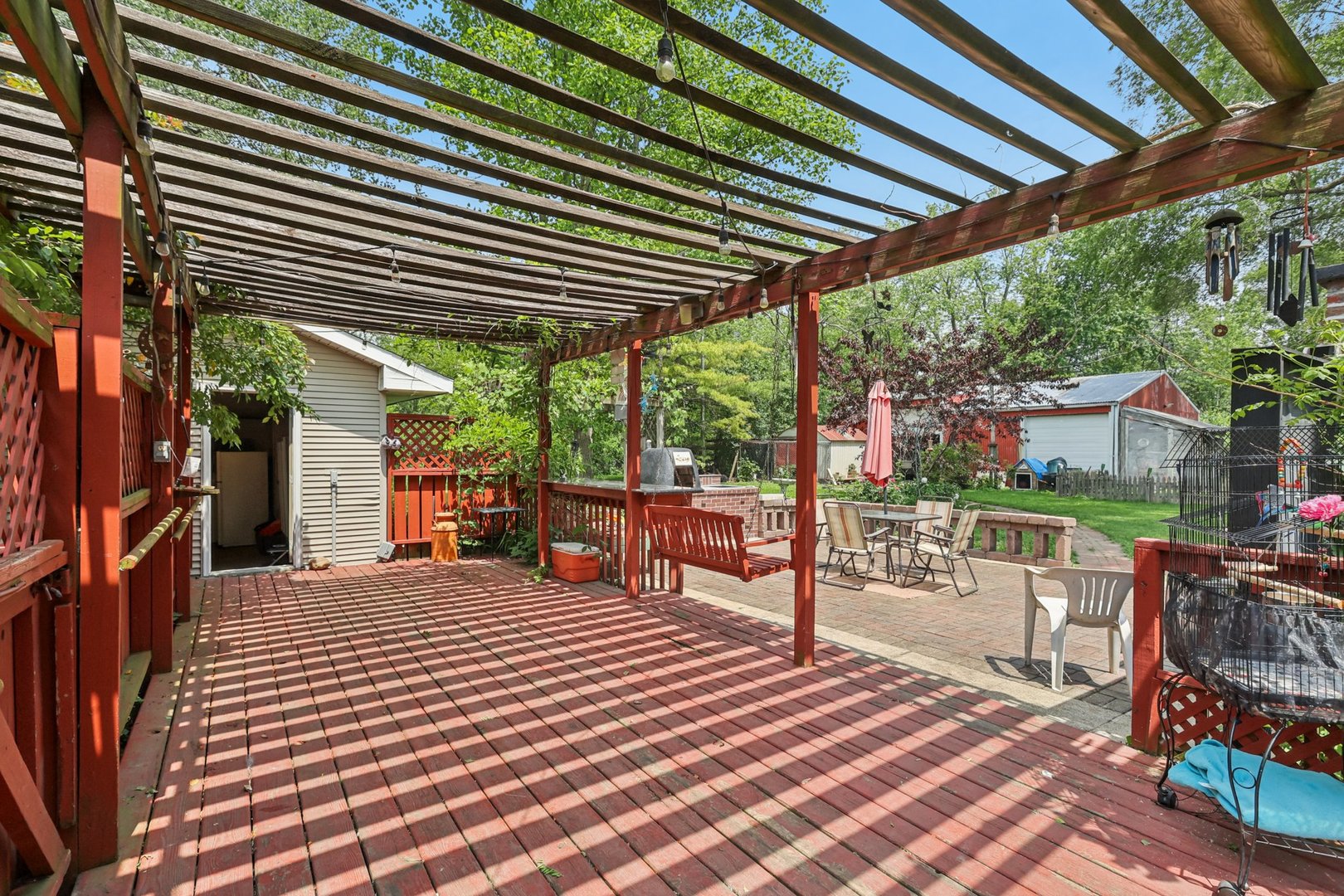 20214 Harmony Road Marengo, IL 60152 - Photo 27 of 56 a outdoor view with a sitting space