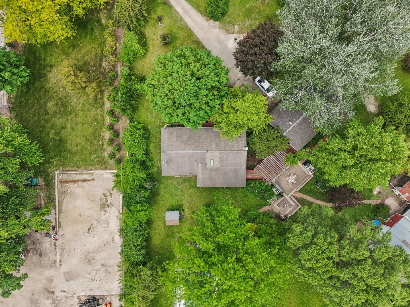 20214 Harmony Road Marengo, IL 60152 - Photo 44 of 56 an aerial view of a house with a yard