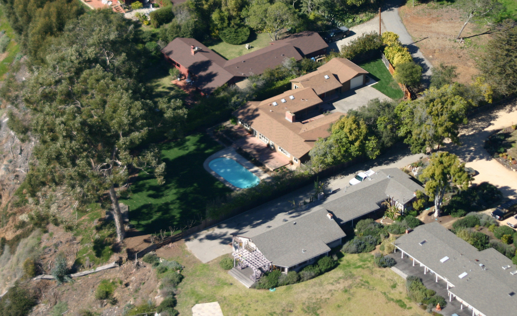2417 Medcliff Road Santa Barbara, CA 93109 - Photo 12 of 21 an aerial view of residential house with outdoor space