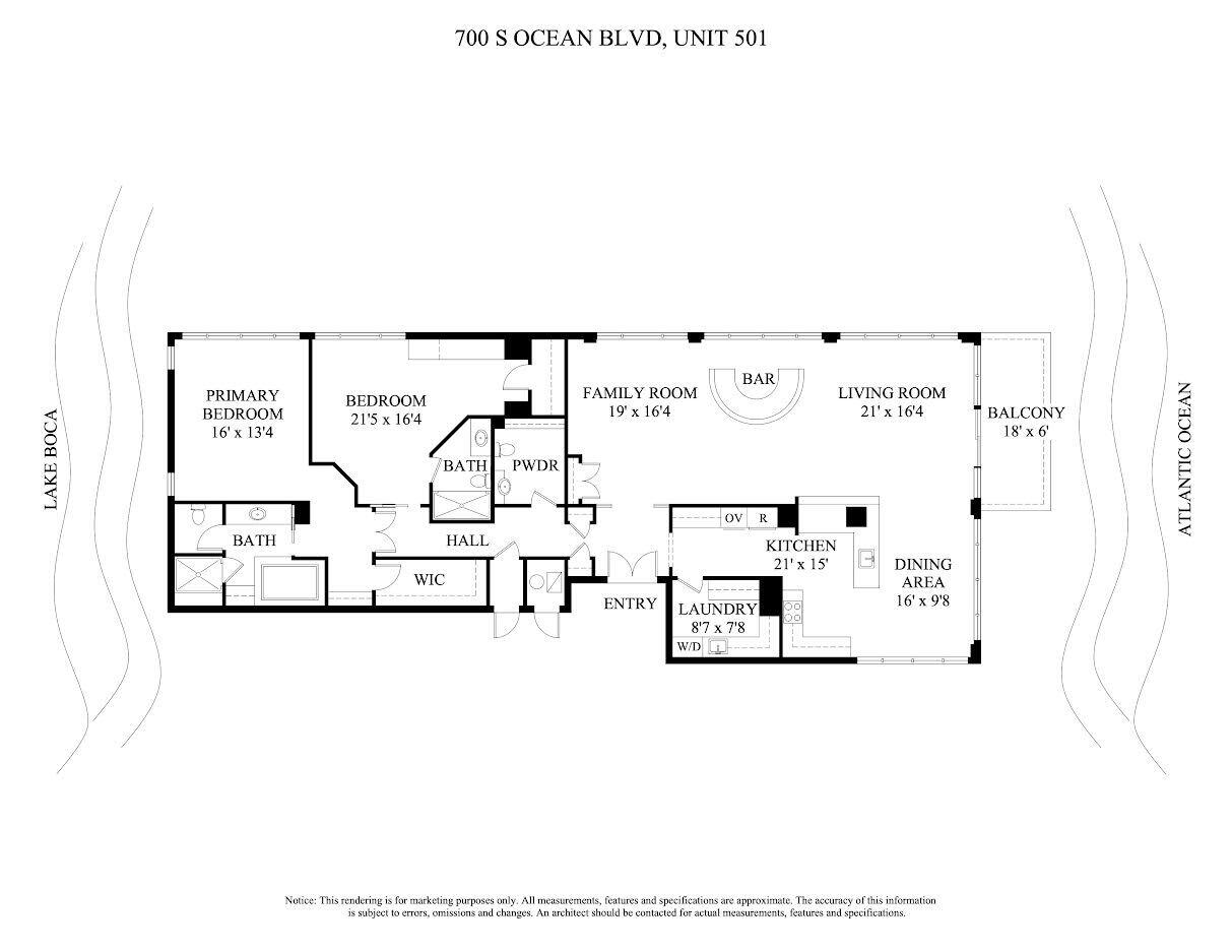 700 South Ocean Boulevard, Unit 501 Boca Raton, FL 33432 - Photo 73 of 73 Photo 73