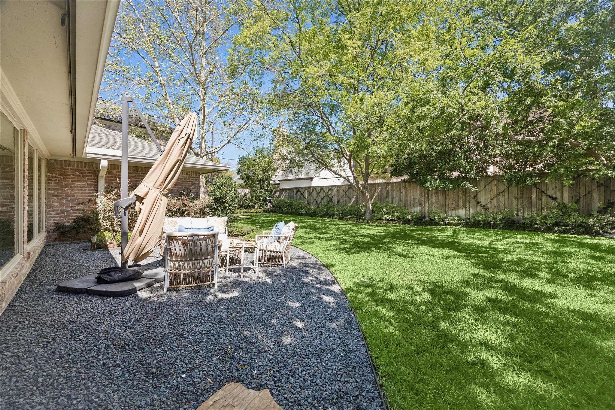 907 Wild Valley Road Houston, TX 77057 - Photo 27 of 31 a view of outdoor space yard and deck