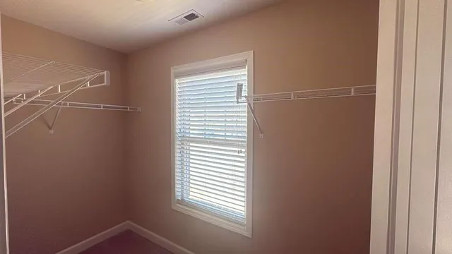 a small space with a window