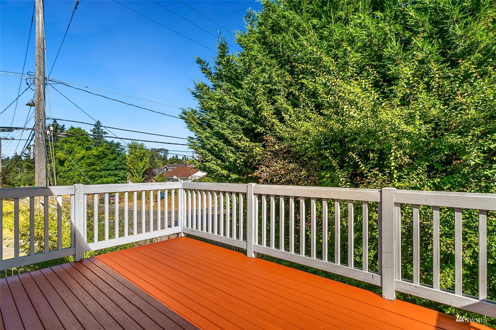 714 Northwest 3rd Court Renton, WA 98057 - Photo 35 of 40 a view of balcony with wooden floor