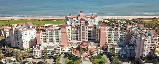 a view of a city with tall buildings