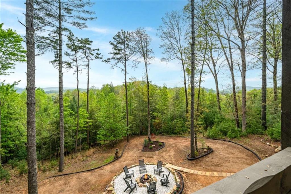 454 North Old Aska Road Blue Ridge, GA 30513 - Photo 29 of 33 a view of a backyard