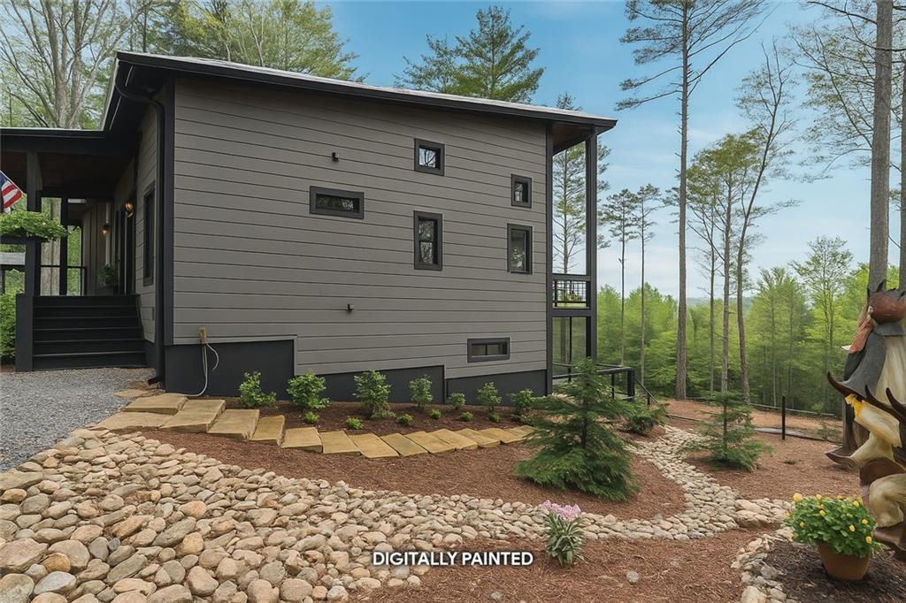 454 North Old Aska Road Blue Ridge, GA 30513 - Photo 3 of 33 a view of a barn house