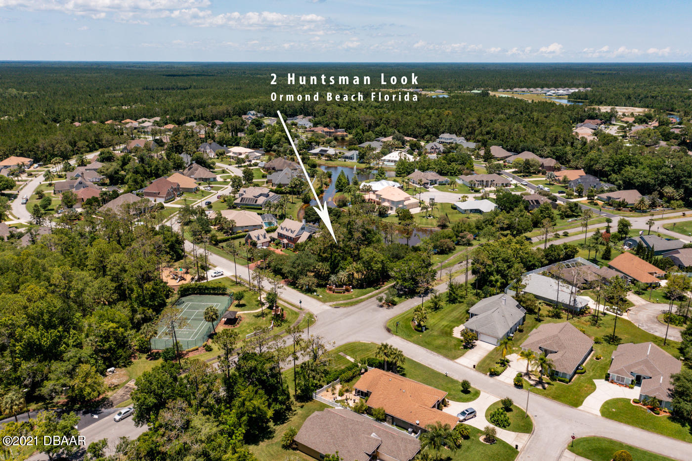2 Huntsman Look Ormond Beach, FL 32174 - Photo 10 of 57 an aerial view of multiple house