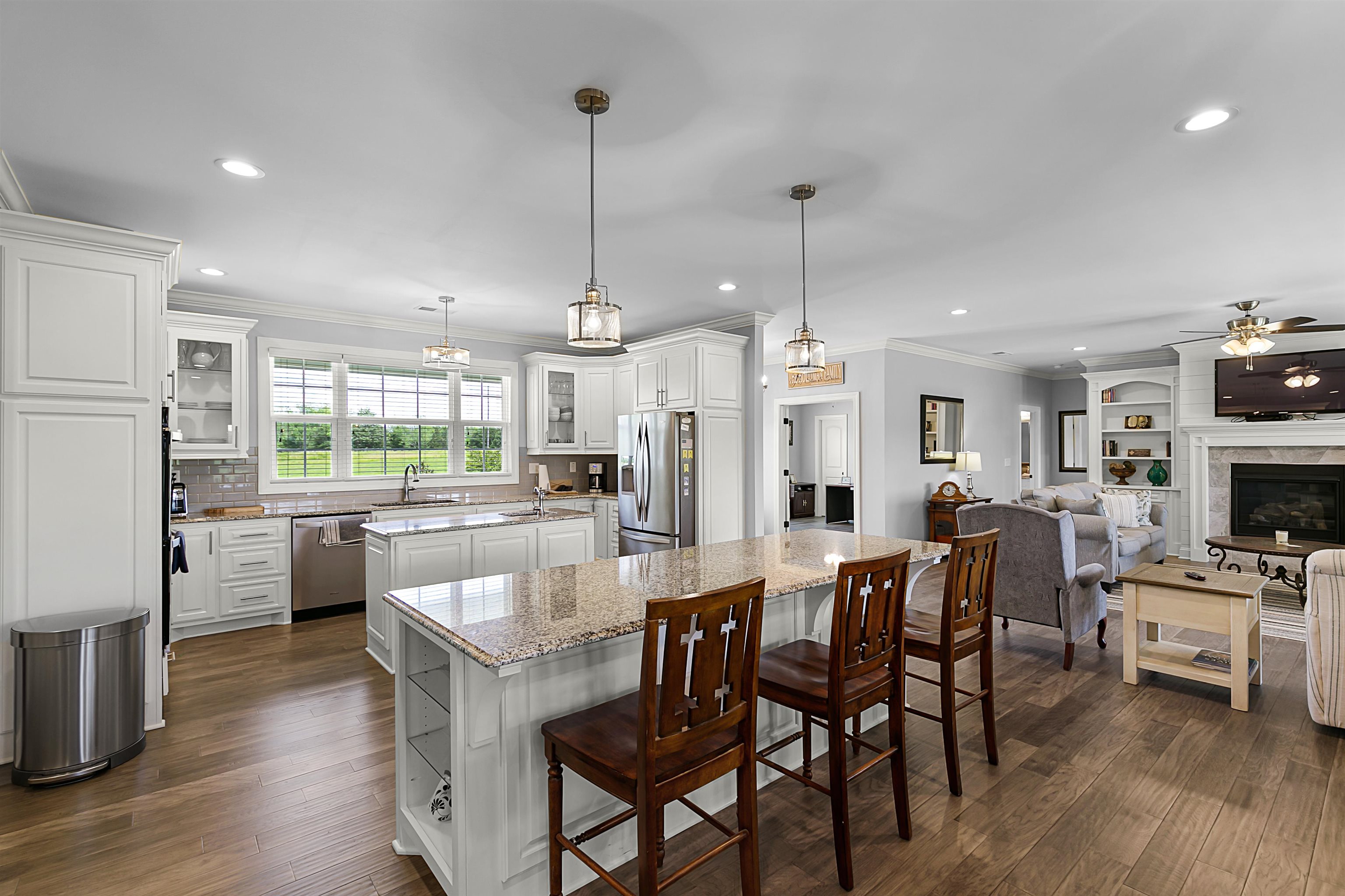 3250 Carroll Road Michie, TN 38357 - Photo 12 of 25 a large kitchen with a table and chairs