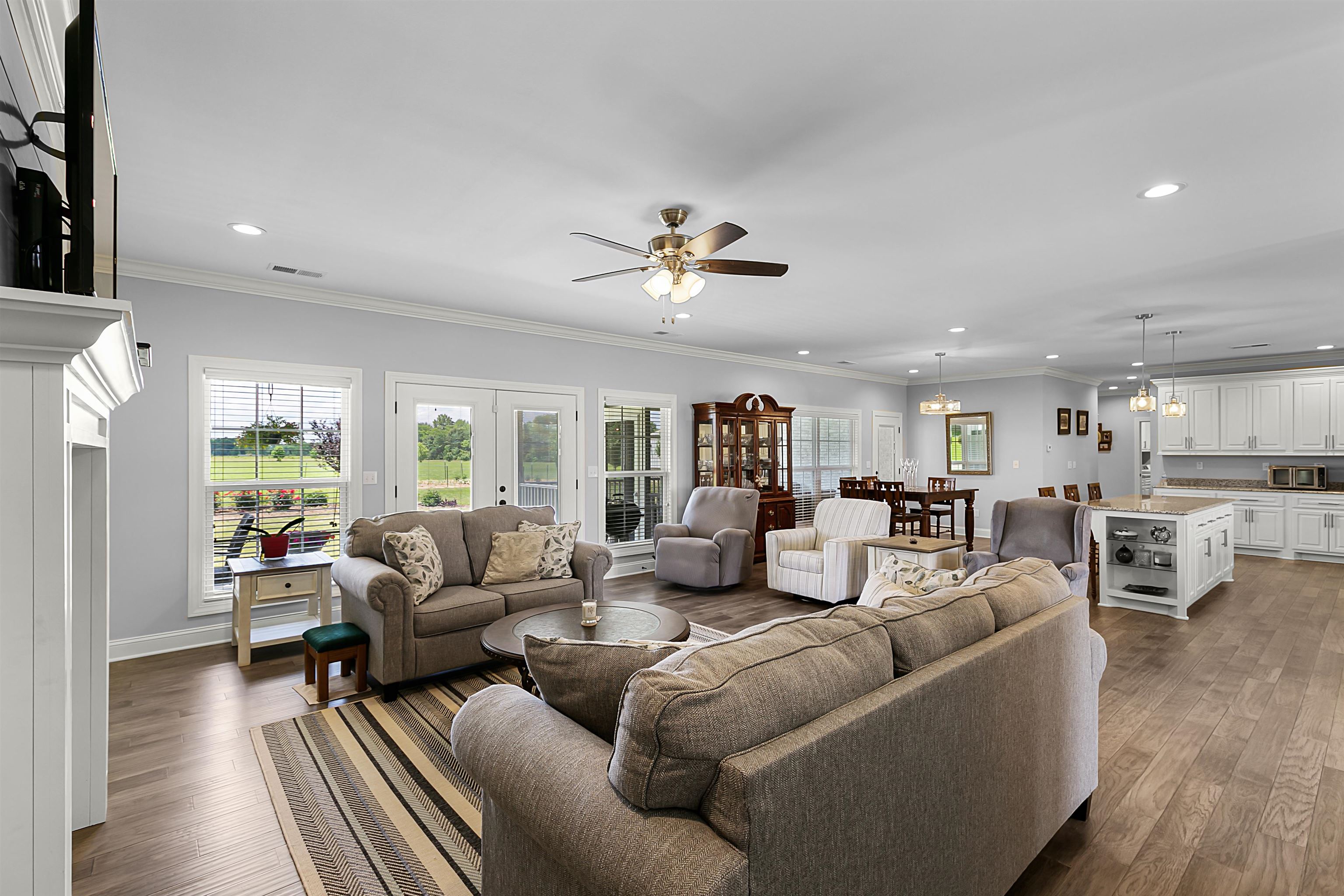 3250 Carroll Road Michie, TN 38357 - Photo 10 of 25 a living room with furniture and a large window