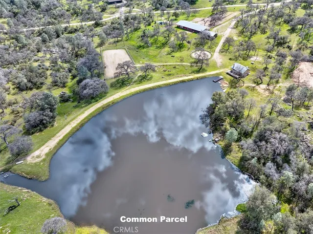 a view of a yard with an outdoor space