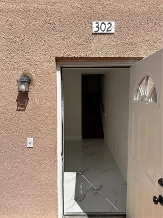 a view of an entryway