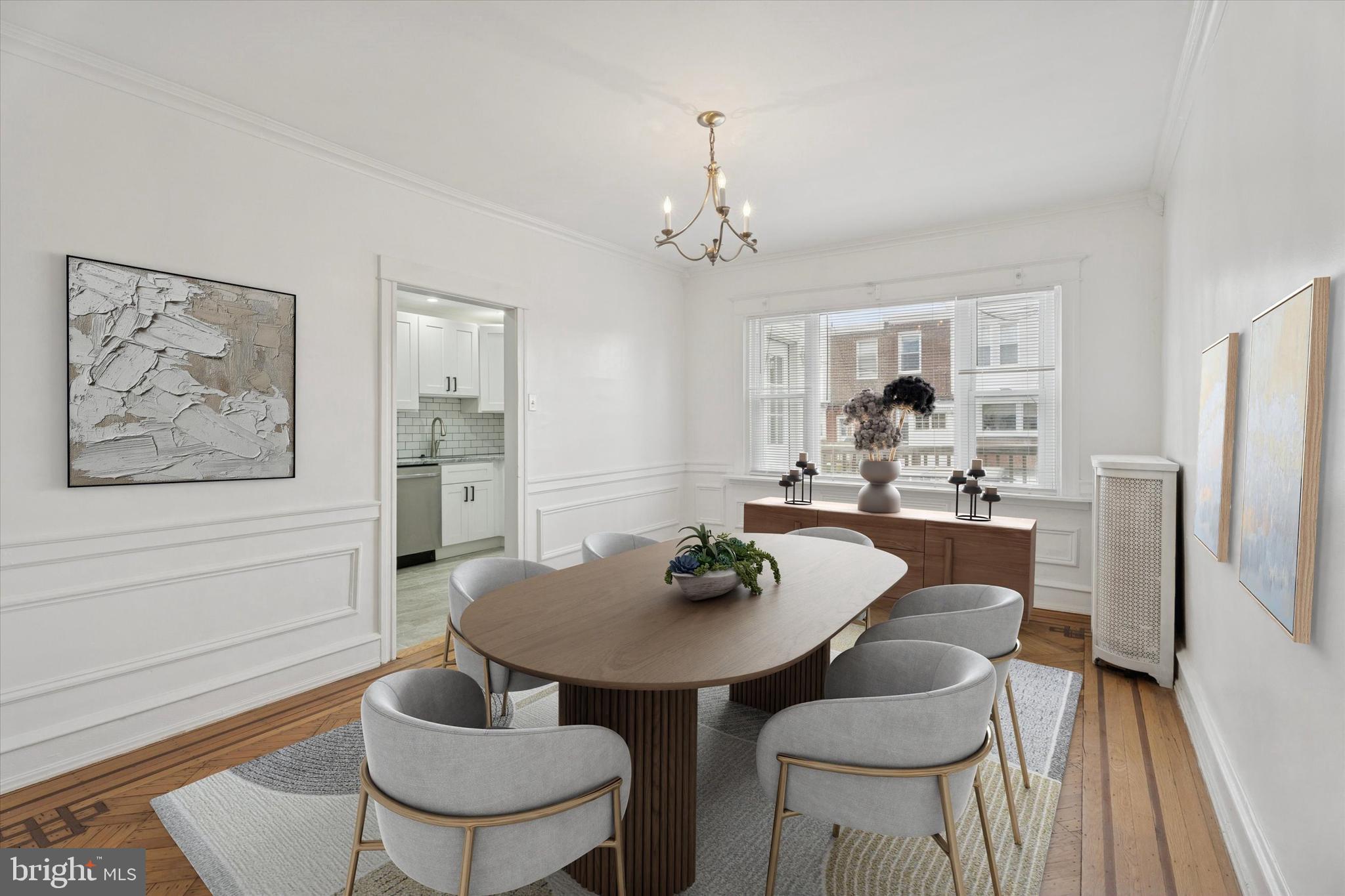 320 East Phil Ellena Street Philadelphia, PA 19119 - Photo 7 of 21 a dining room with furniture and window