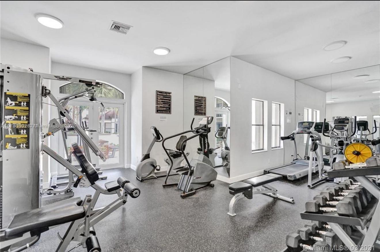 540 South Park Road Hollywood, FL 33021 - Photo 10 of 26 a view of a room with gym equipment