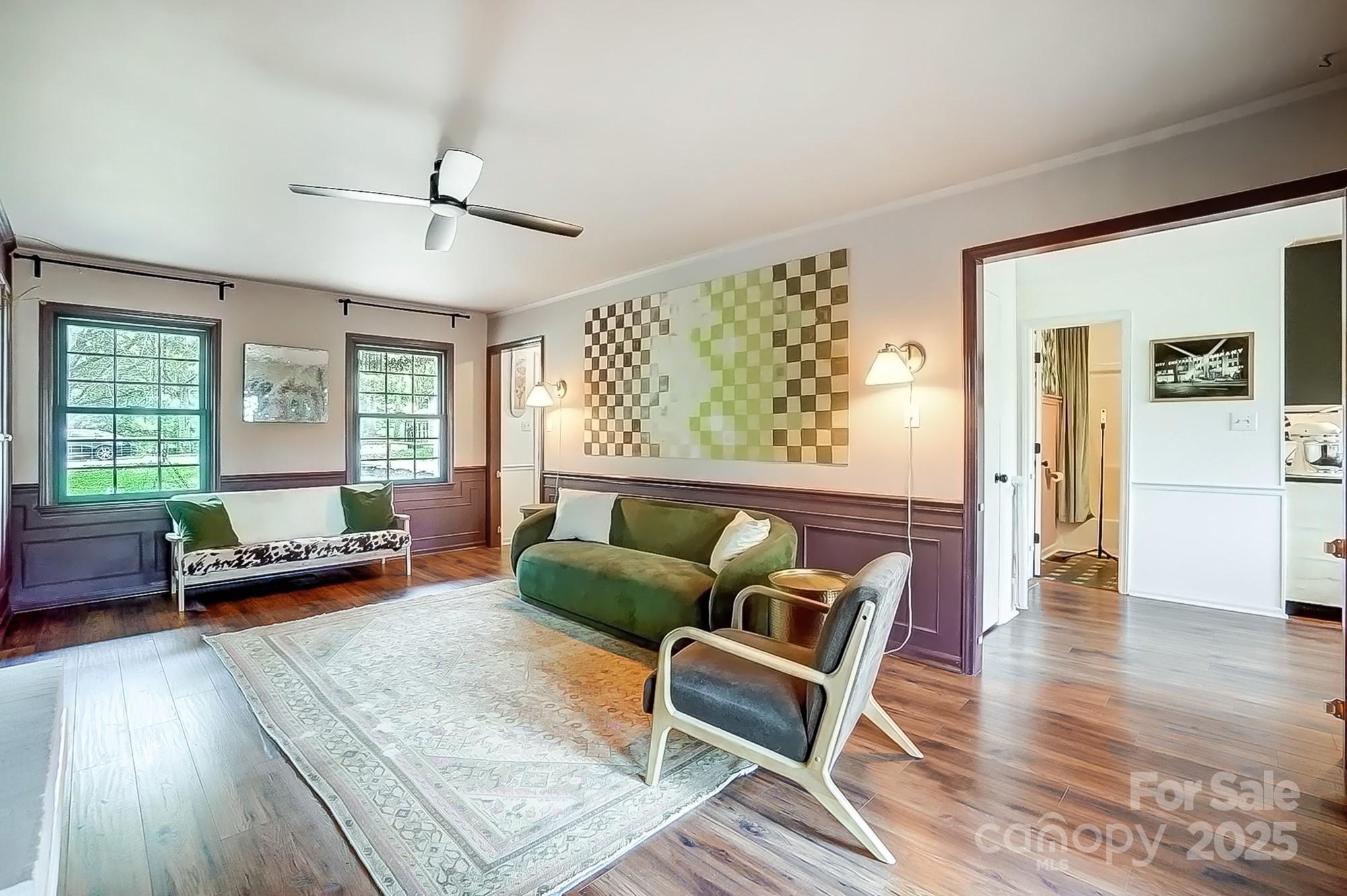 329 Treeline Drive Belmont, NC 28012 - Photo 14 of 48 a living room with furniture and a wooden floor