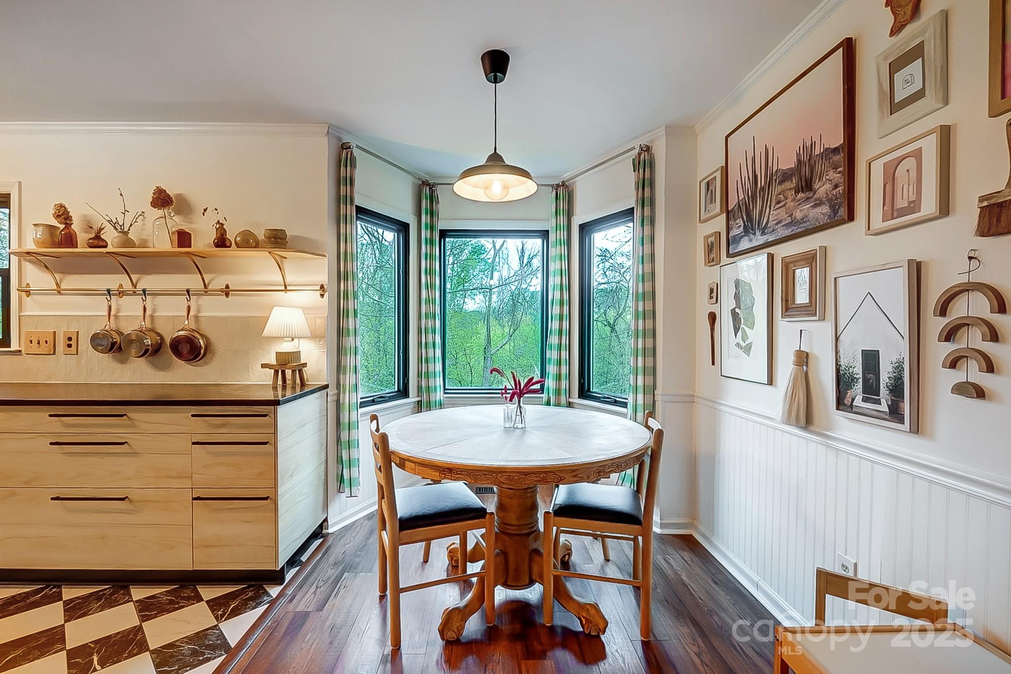 329 Treeline Drive Belmont, NC 28012 - Photo 16 of 48 a view of a dining room with furniture window and wooden floor