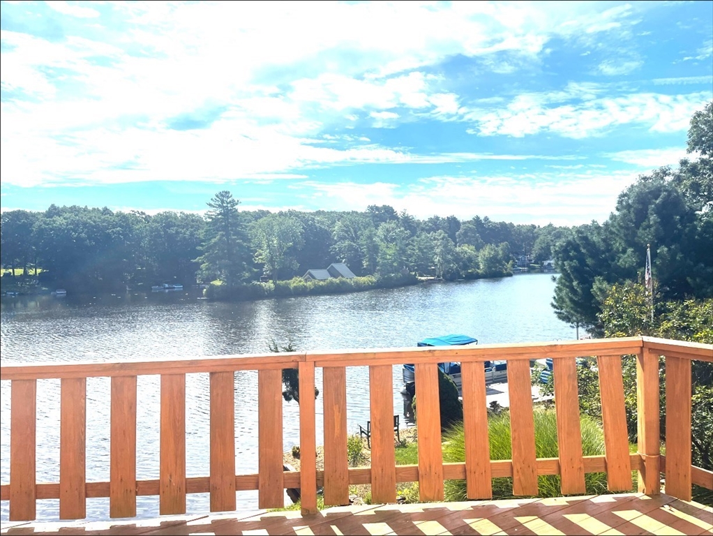 81 Jolicoeur Avenue, Unit B Spencer, MA 01562 - Photo 8 of 8 a view of a lake from a balcony