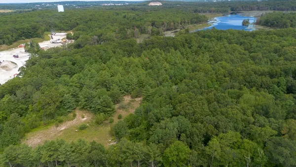 a view of a lake view with a garden