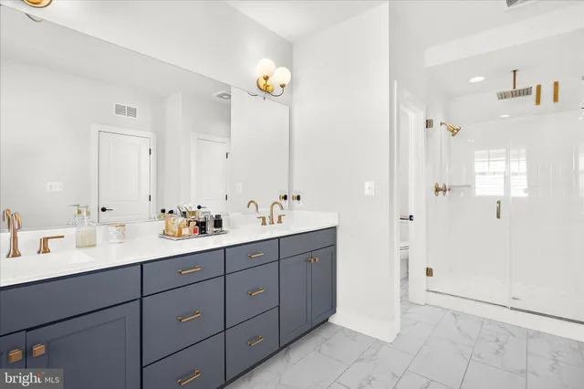 a view of a backyard with sitting area