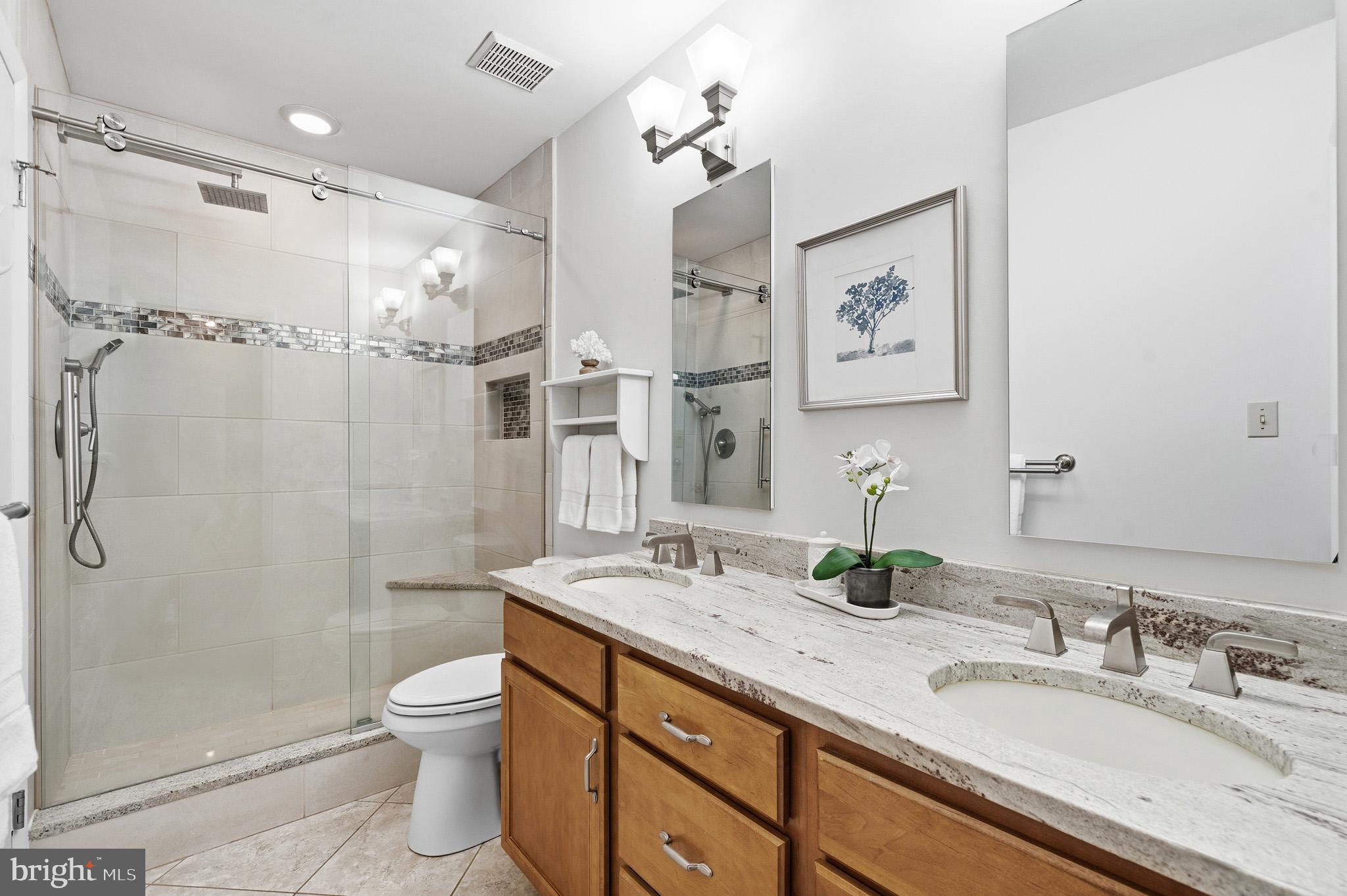 18040 Shipping Point Road Lexington Park, MD 20653 - Photo 31 of 75 Primary ensuite with double vanity.