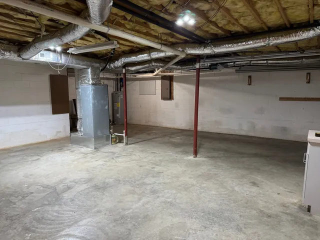 a view of empty room