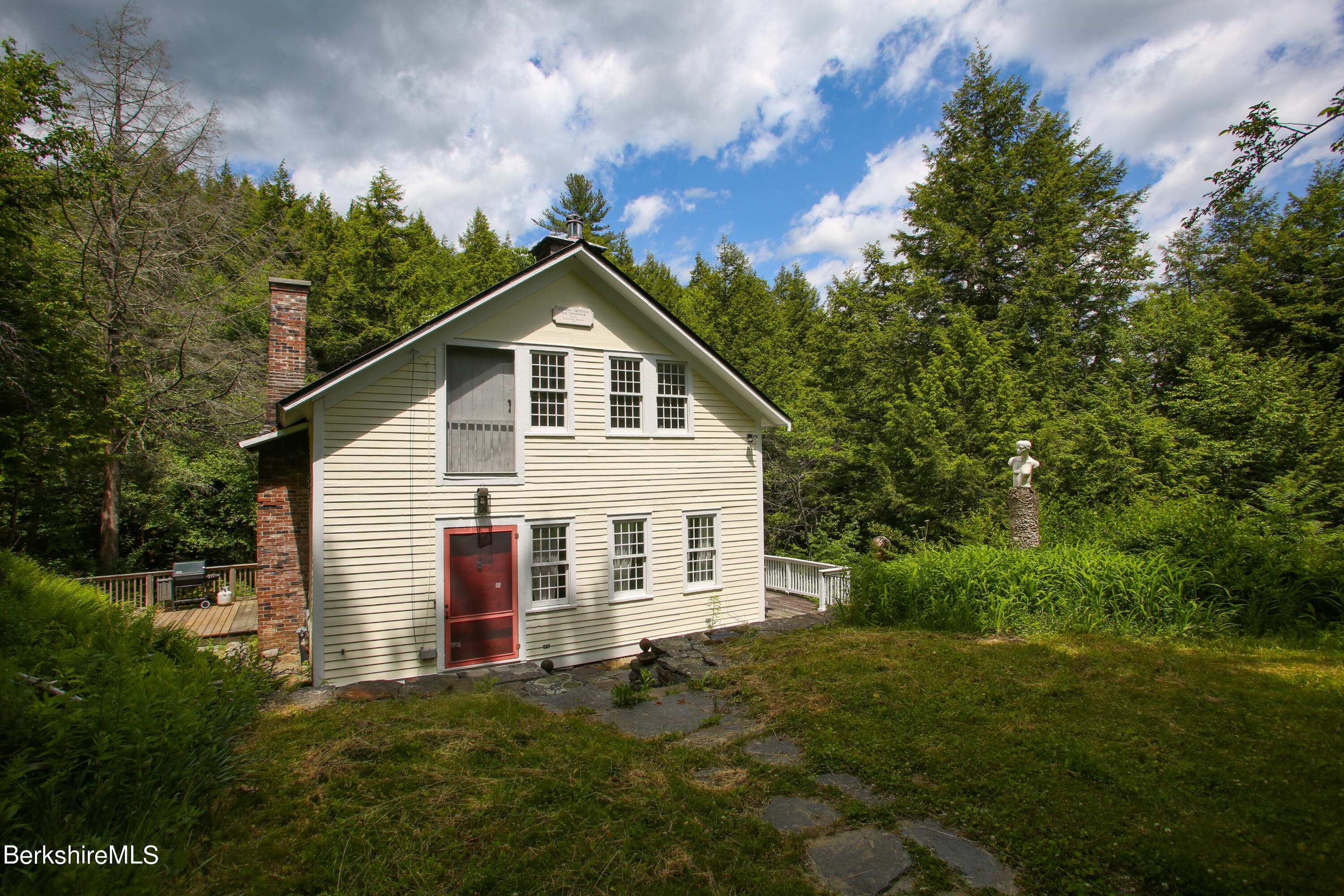818 Main Road Chesterfield, MA 01084 - Photo 31 of 33 a view of a house with a yard
