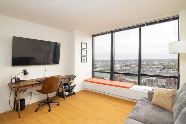 a view of ocean from a balcony
