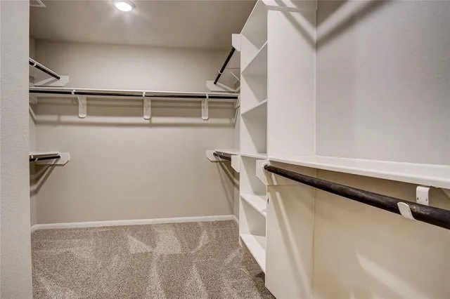 a view of walk in closet