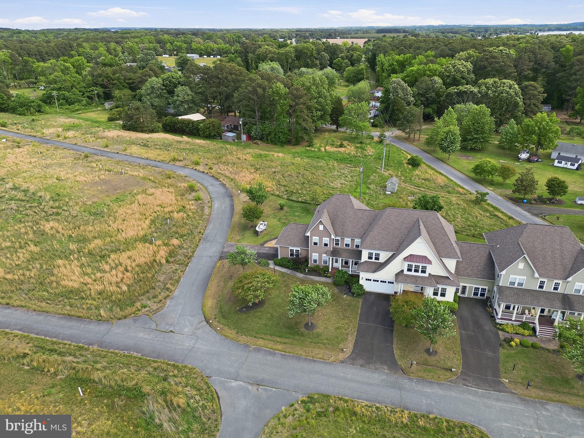 40 Branson Cove Road Hague, VA 22469 - Photo 6 of 54 an aerial view of a house with outdoor space