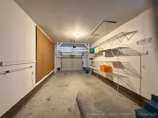 a view of a storage & utility room