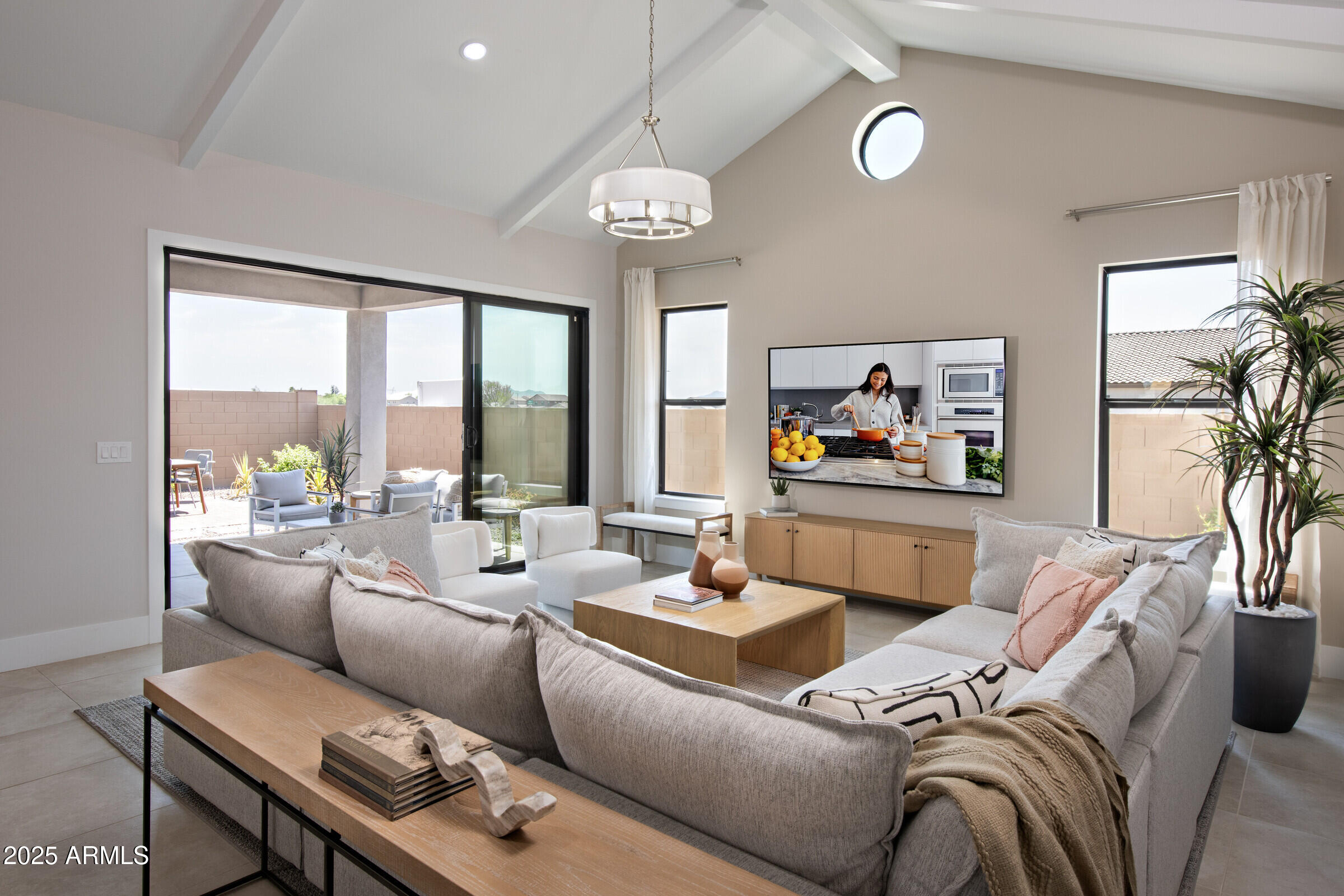 621 East Grayling Road San Tan Valley, AZ 85140 - Photo 12 of 33 a living room with furniture and a large window