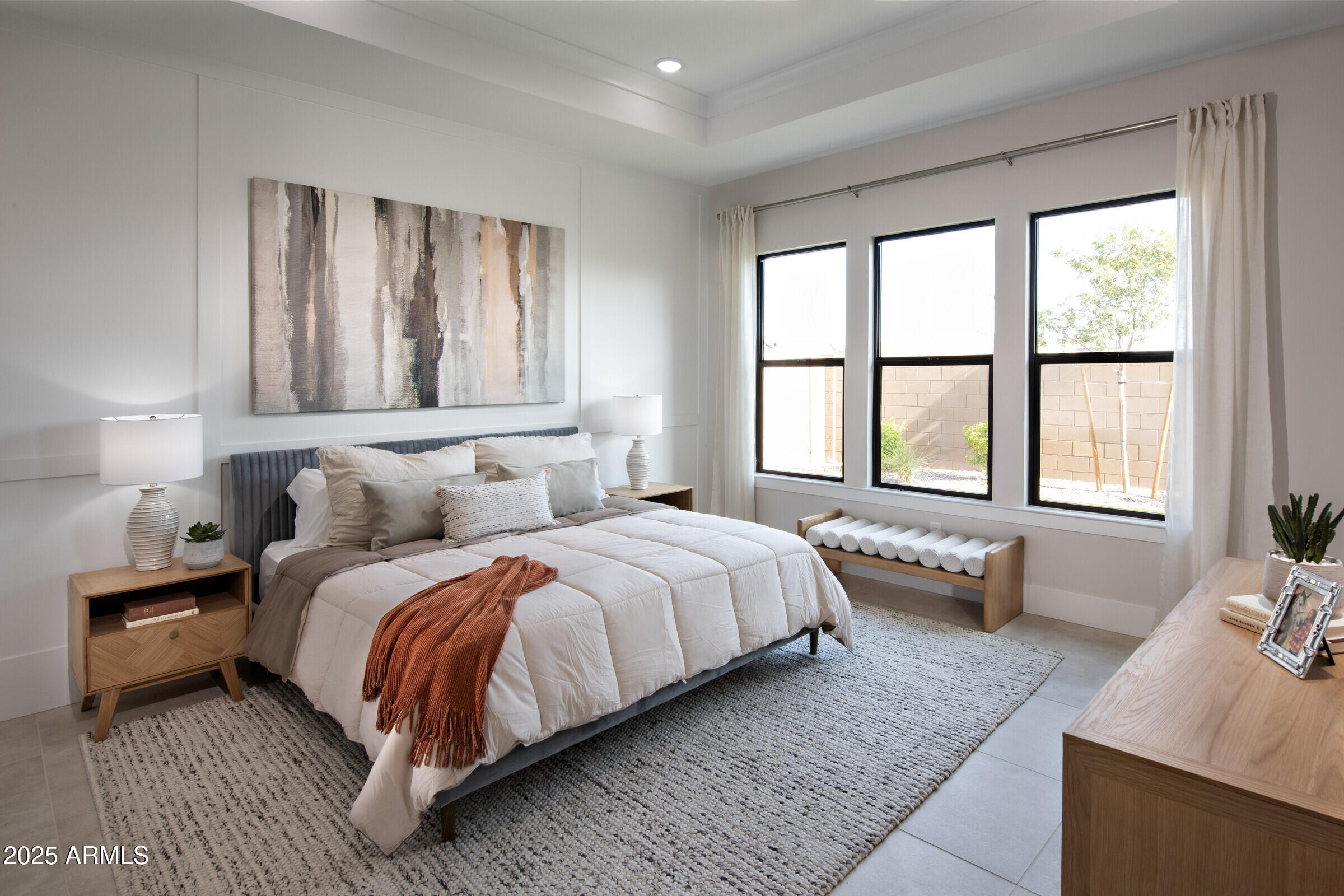 621 East Grayling Road San Tan Valley, AZ 85140 - Photo 25 of 33 a bedroom with a bed and a couch