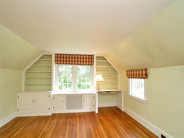435 High Street Walpole, MA 02081 - Photo 13 of 24 a view of an empty room with wooden floor and a window