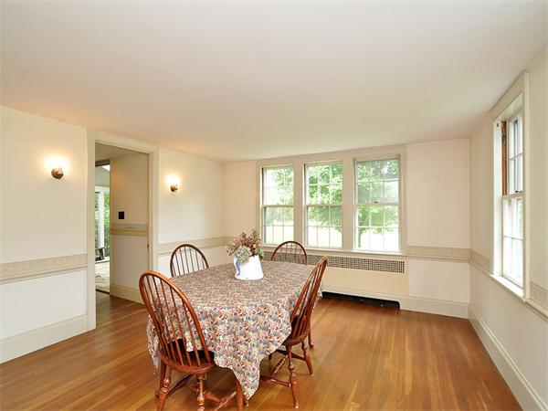 435 High Street Walpole, MA 02081 - Photo 5 of 24 a view of a dining room with furniture and wooden floor