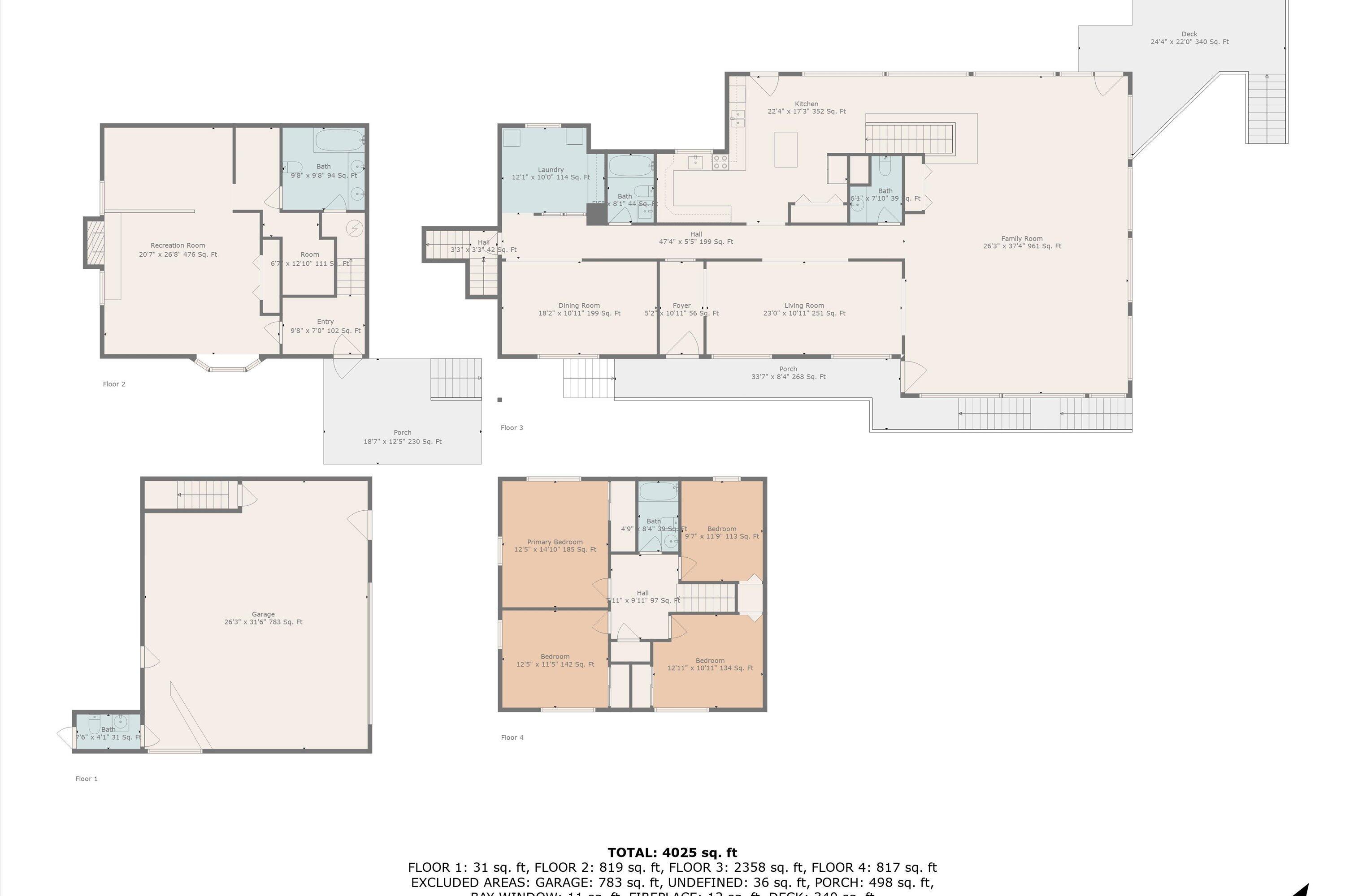 3446 Mt Joy Road Buchanan, VA 24066 - Photo 63 of 63 58-Floor Plan