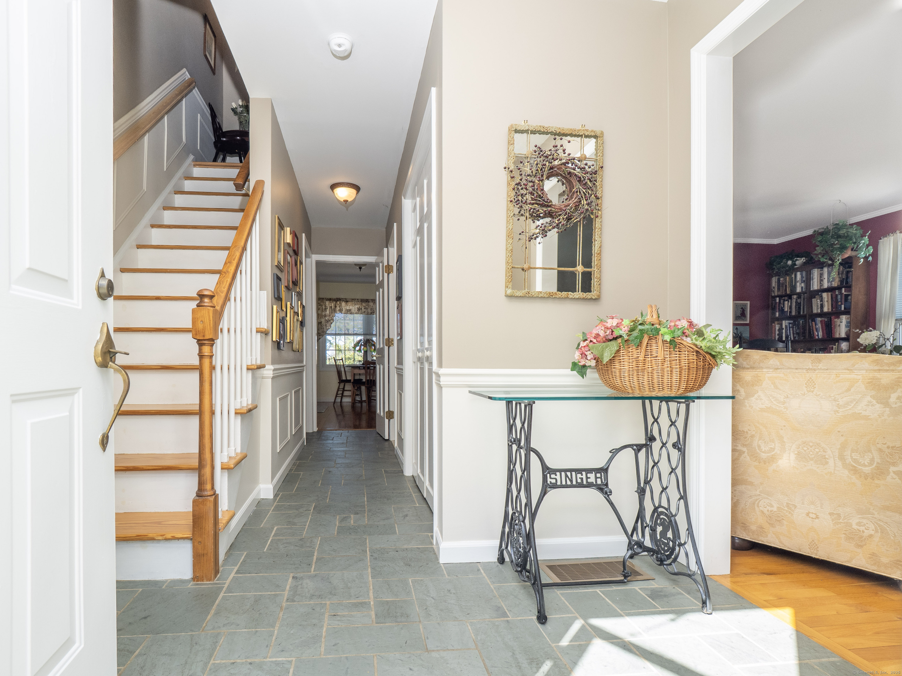 19 Prospect Ridge, Unit 14 Ridgefield, CT 06877 - Photo 4 of 36 a view of entryway with furniture and wooden floor