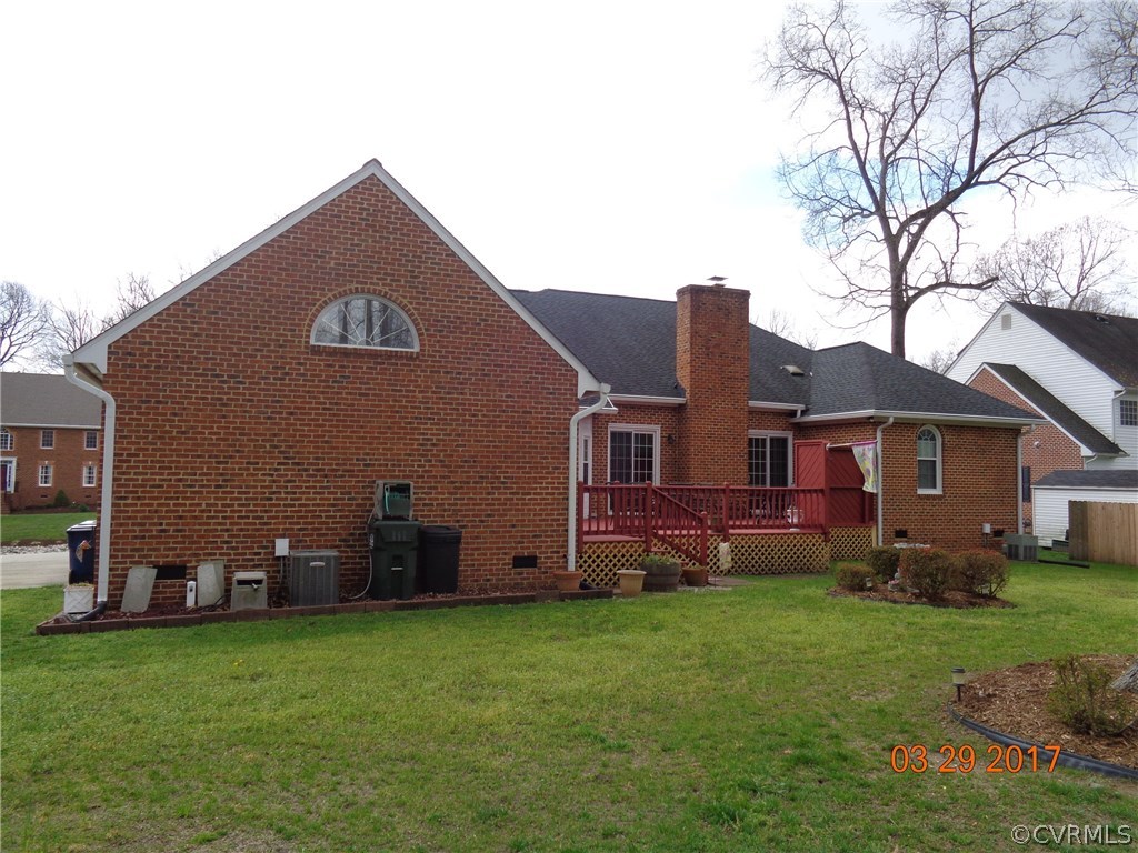 13018 Chipstead Road Chester, VA 23831 - Photo 6 of 47 a view of a house with backyard