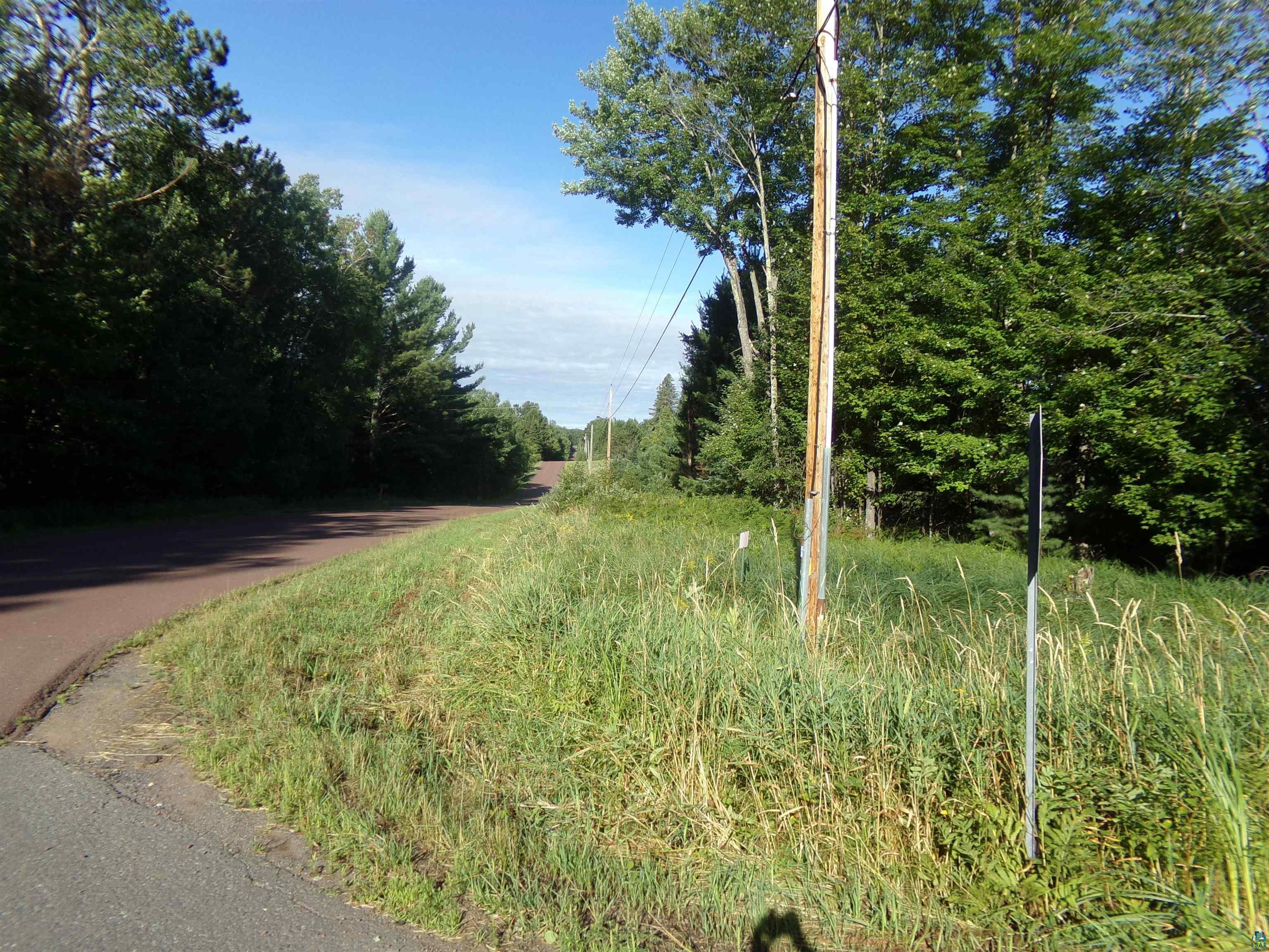 7581 South Marsik Road Lake Nebagamon, WI 54849 - Photo 4 of 7 View of asphalt road with a view of trees