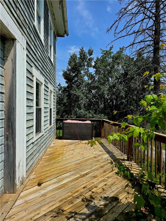 609 Trout Run Road Punxsutawney, PA 15767 - Photo 6 of 34 a view of balcony with two chairs