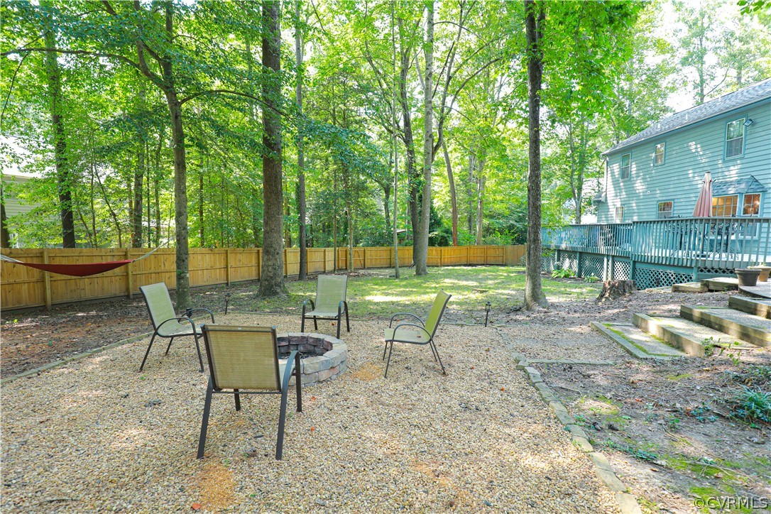 13619 Winterberry Ridge Midlothian, VA 23112 - Photo 47 of 48 a view of a house with backyard and sitting area