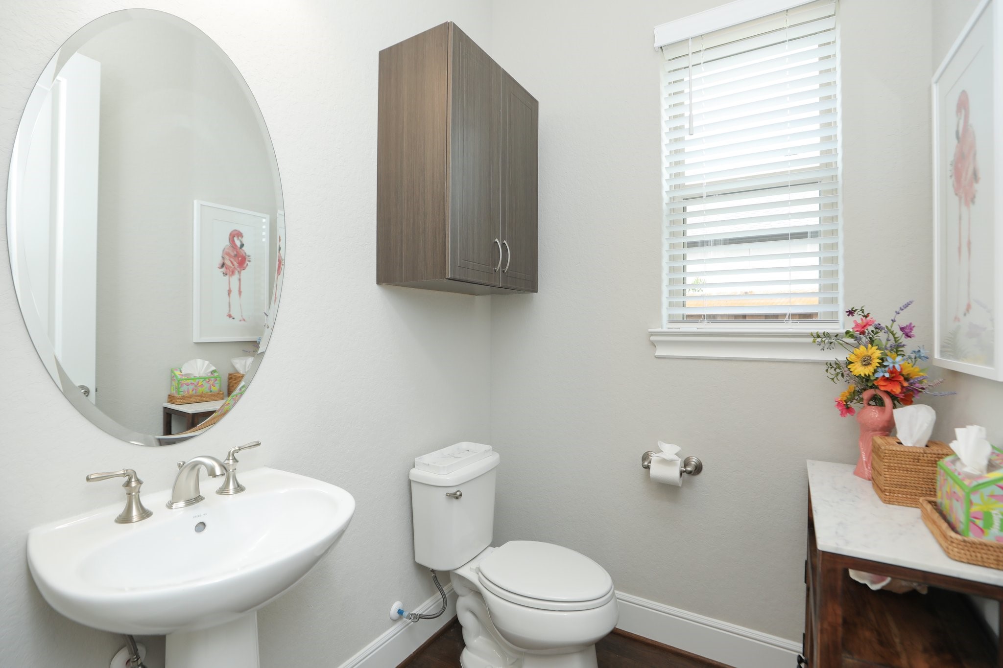 8511 Tynan Ridge Drive Magnolia, TX 77354 - Photo 26 of 50 a bathroom with a sink mirror and toilet