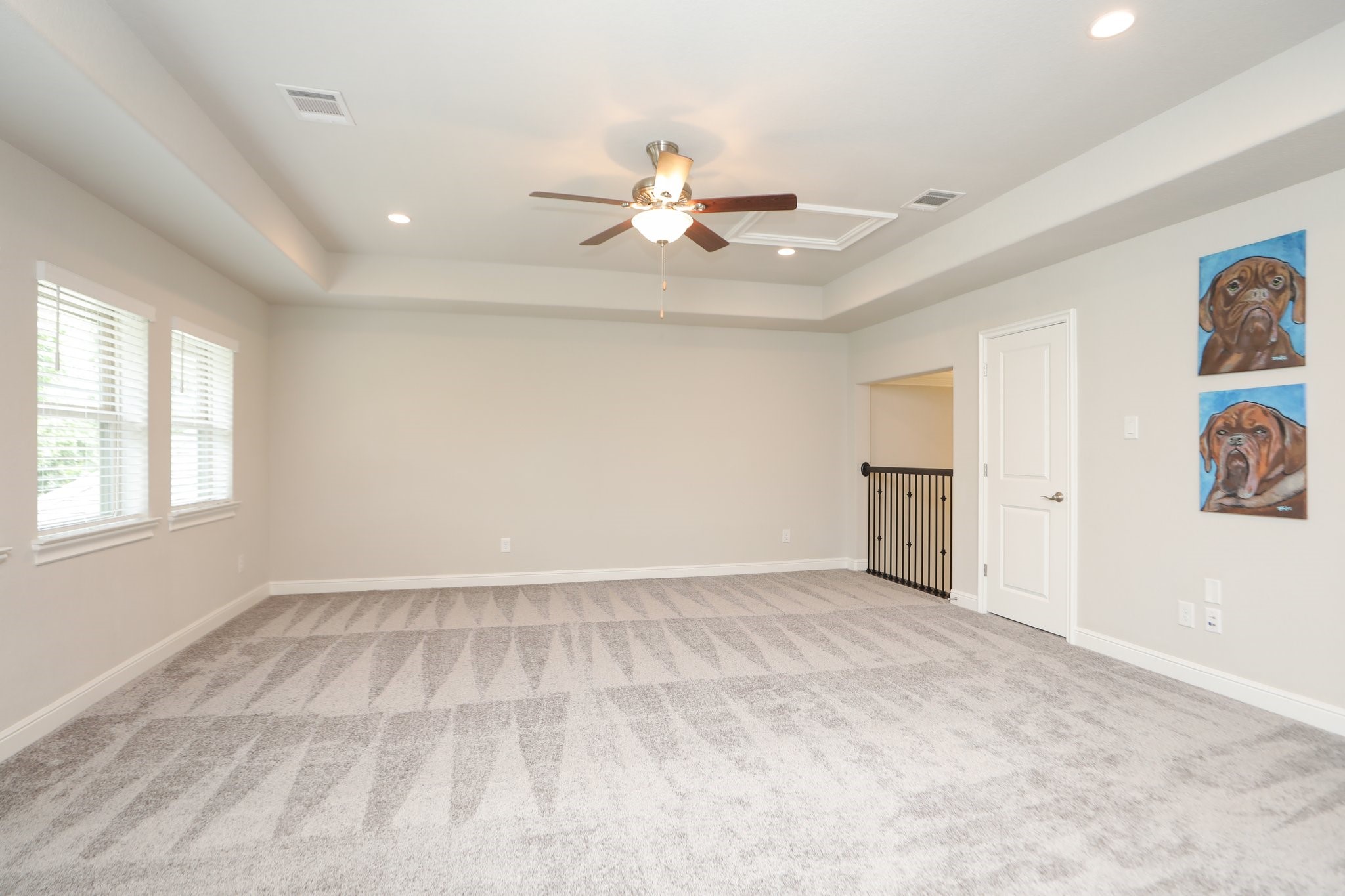 8511 Tynan Ridge Drive Magnolia, TX 77354 - Photo 35 of 50 wooden floor in an empty room with a window