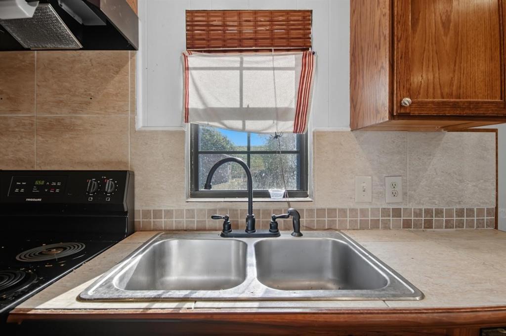 413 Charnel Street Clyde, TX 79510 - Photo 12 of 31 a kitchen with a sink and cabinets