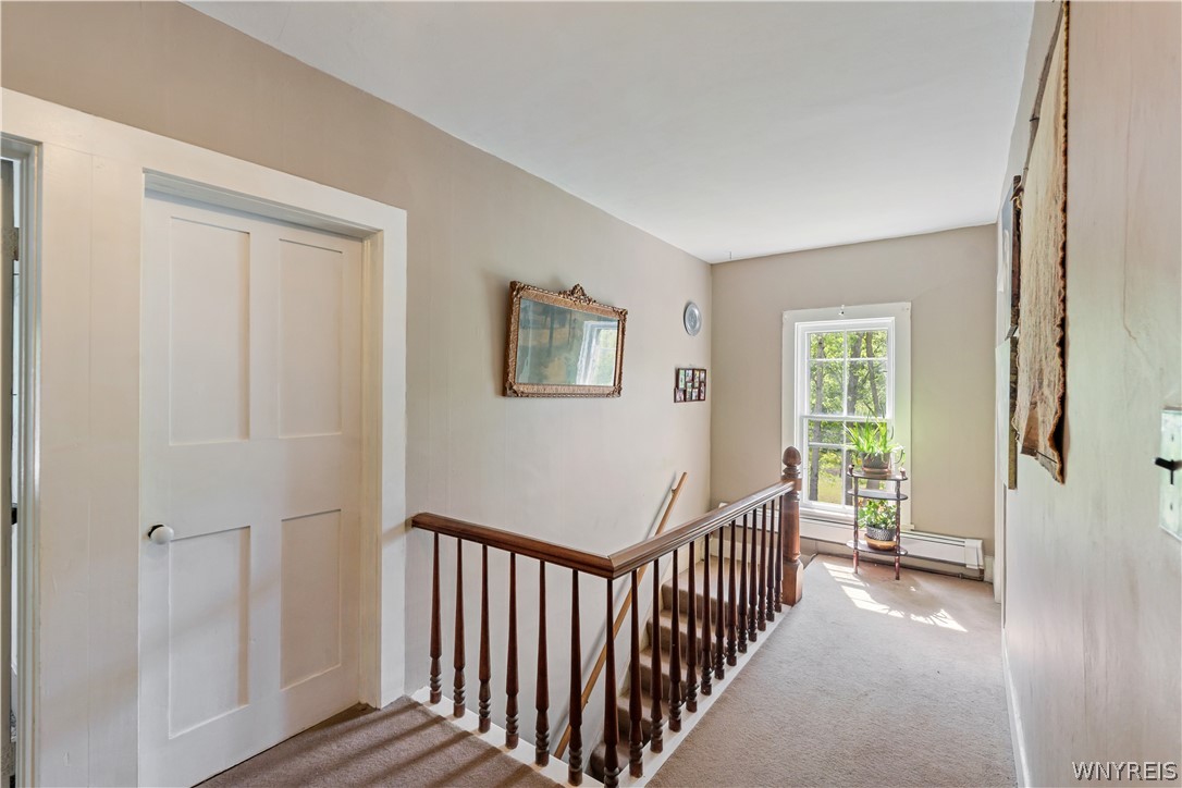1136 Creek Road Attica, NY 14011 - Photo 32 of 50 Main House 2nd Floor Hallway